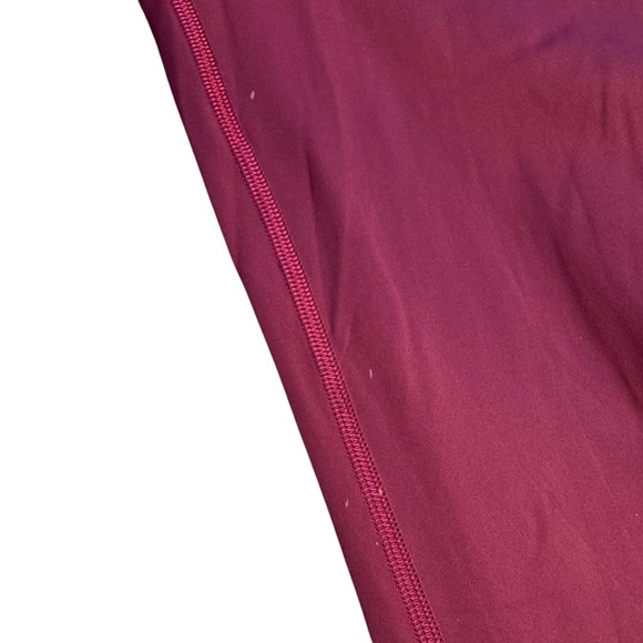 Lululemon RUN CREW TIGHT 28" Deep Ruby/Star Ruby/Figue Crop Leggings 4 - Picture 9 of 10